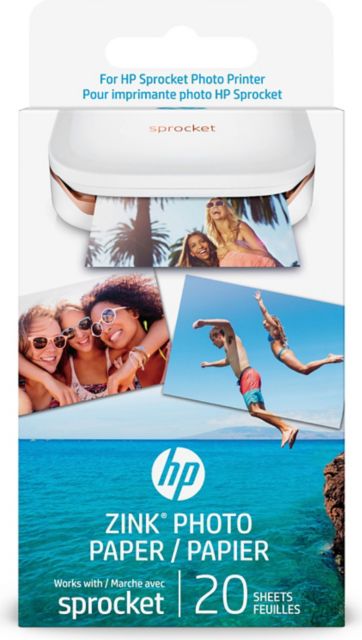 HP ZINK  Sticky-Backed Photo Paper - ONLINE ONLY