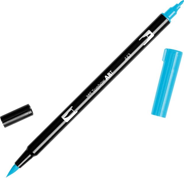 ABT DUAL BRUSH 443 TURQUOISE