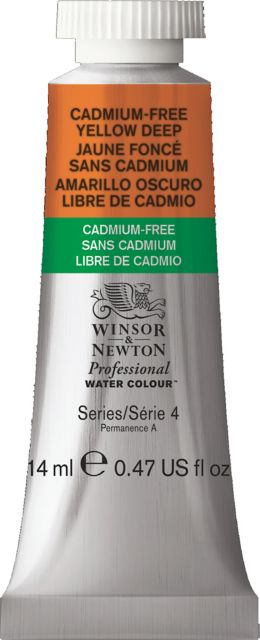 PROFESSIONAL WATERCOLOR 14ML CADMIUM FREE YELLOW DEEP