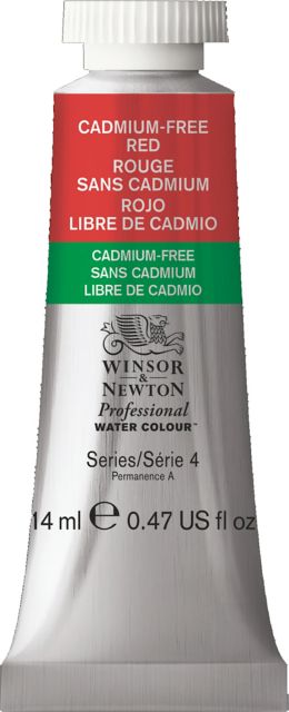 PROFESSIONAL WATERCOLOR 14ML CADMIUM FREE RED