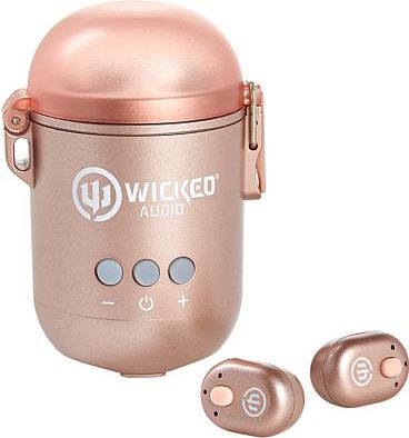 Wicked Syver Witeless Earbud and Bluetooth Speaker 2in1 in Rose Gold - ONLINE ONLY