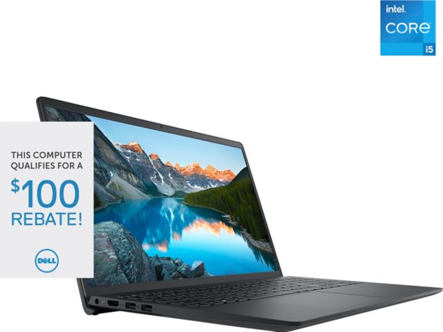 Dell Inspiron 15 3511 Laptop Non-Touch i5-1035G1/12/512GB, Black - ONLINE ONLY