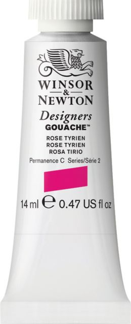 Designer Gouache 14mL Rose Tyrien