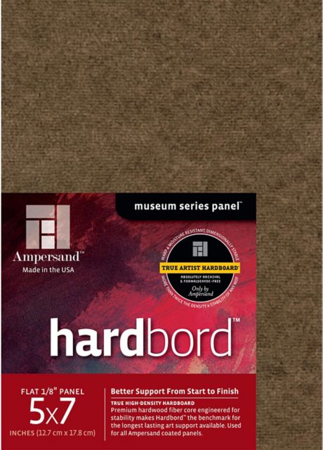 Hardbord 1/8 Inch Flat 5X7 3-Pack