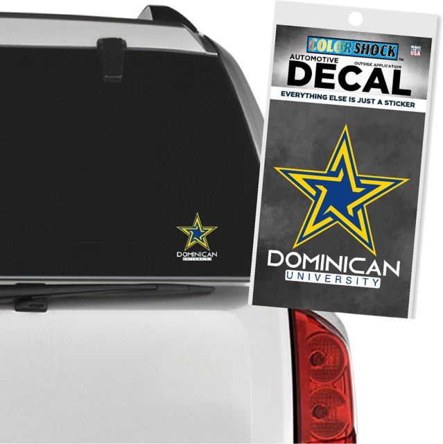 Dominican University Stars Decal