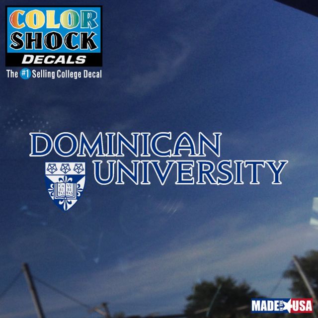 Dominican University Decal Alternate